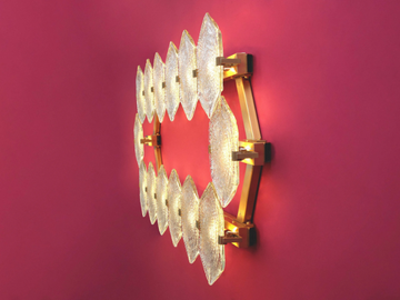 HEXXA WALL LIGHT 14 OL - LED glass wall lamp by Patinas Lighting - view 3